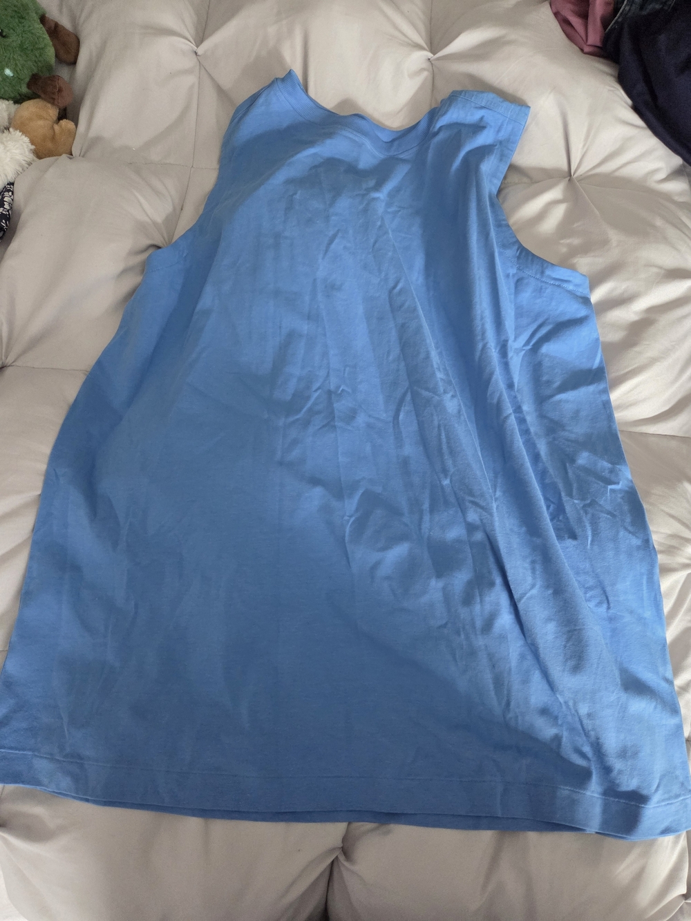 lululemon athletica Blue Tank Top